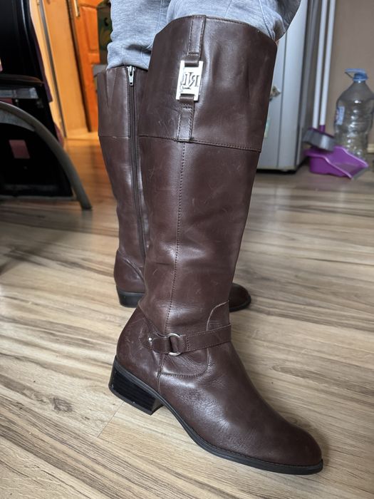 Уникални ботуши естествена кожа Ralph Lauren! 38,5 н