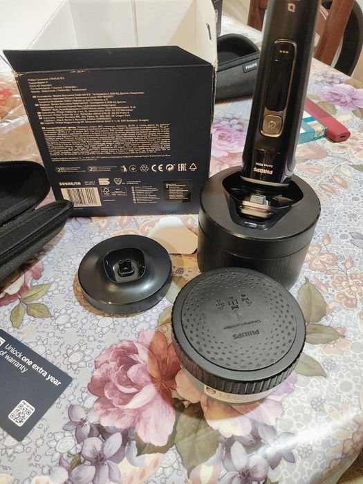 Shaver series 9000
Ел. самобр. за мокро и сухо бръснене със SkinIQ