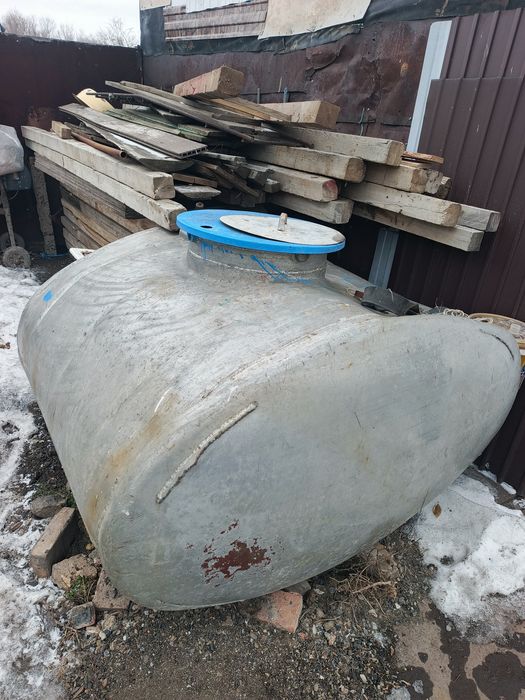 Бак бочка ёмкость алюминиевый