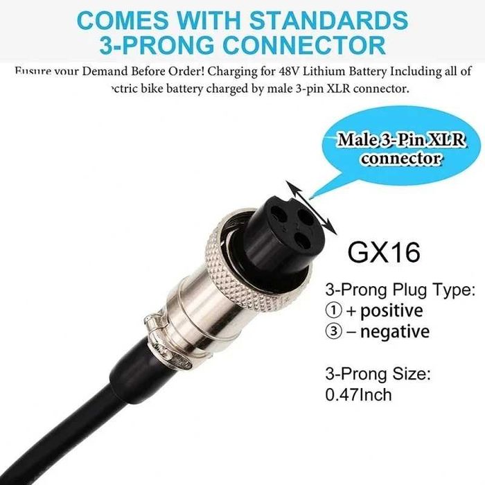 Incarcator trotineta 58.8V 2A Zero 10x 8x QuickVolt KUGOO M4 Pro