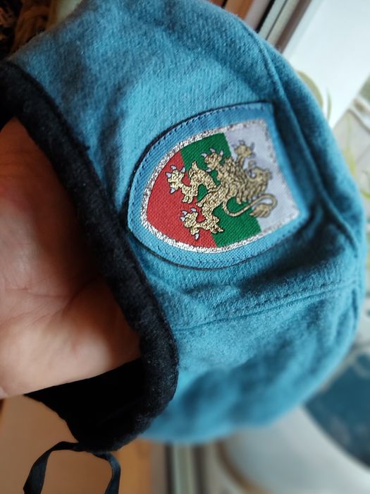 шапка светлосиня малък размер