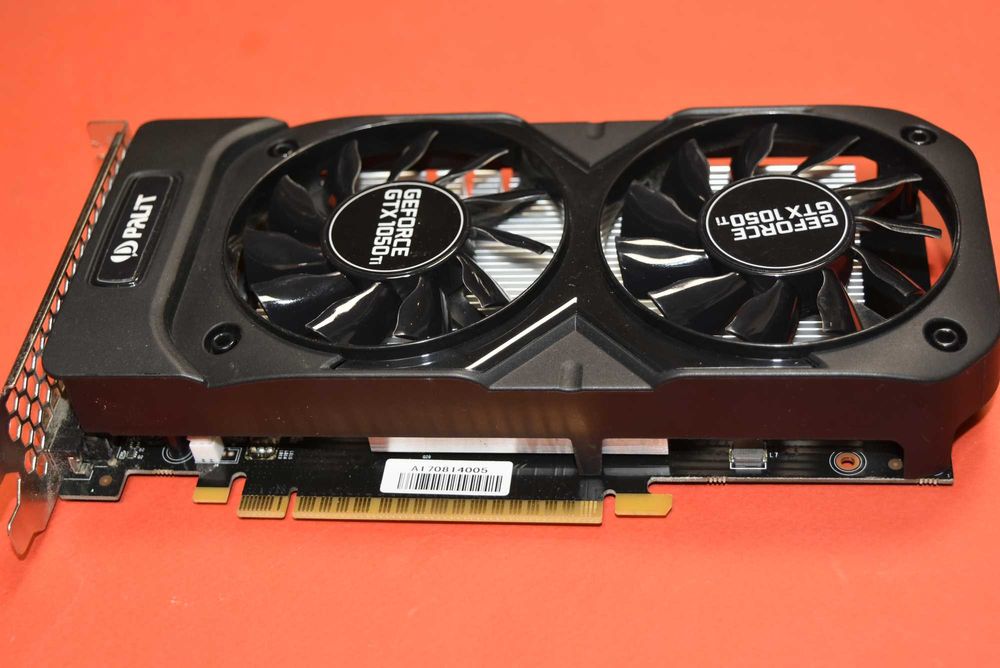 Видео карта Palit Geforce GTX 1050 TI 4 GB - топ състояние