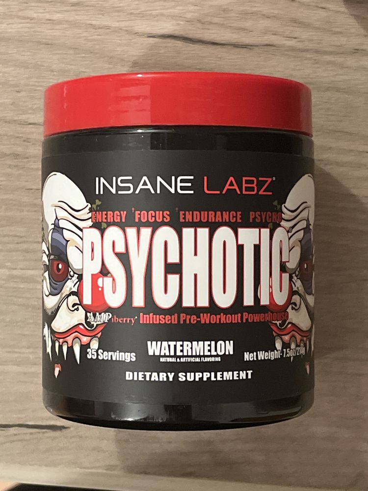 Продаю предтрен Psychotic Red (Insane Labz) — оригинал