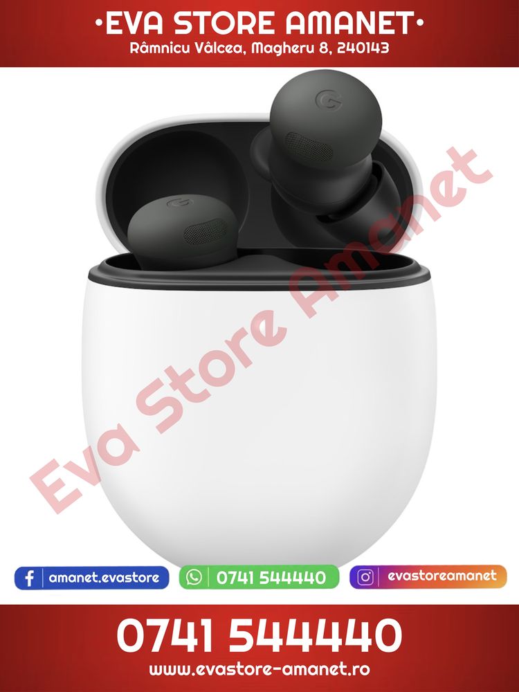 Casti True Wireless In-Ear Google Pixel Buds Pro 2 Hazel ANC Bluetooth