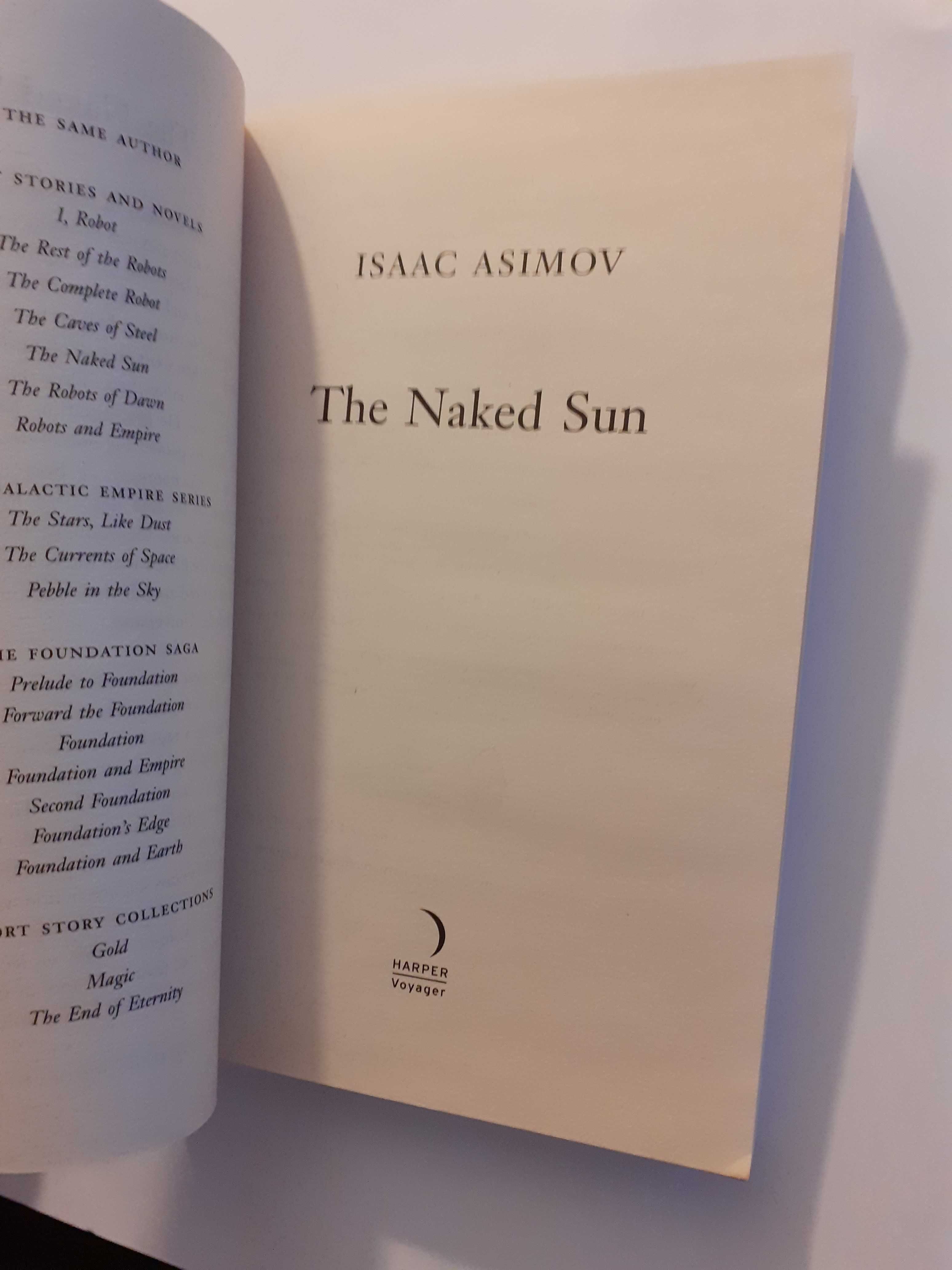 Isaac Asimov, The Naked Sun (roman science fiction)