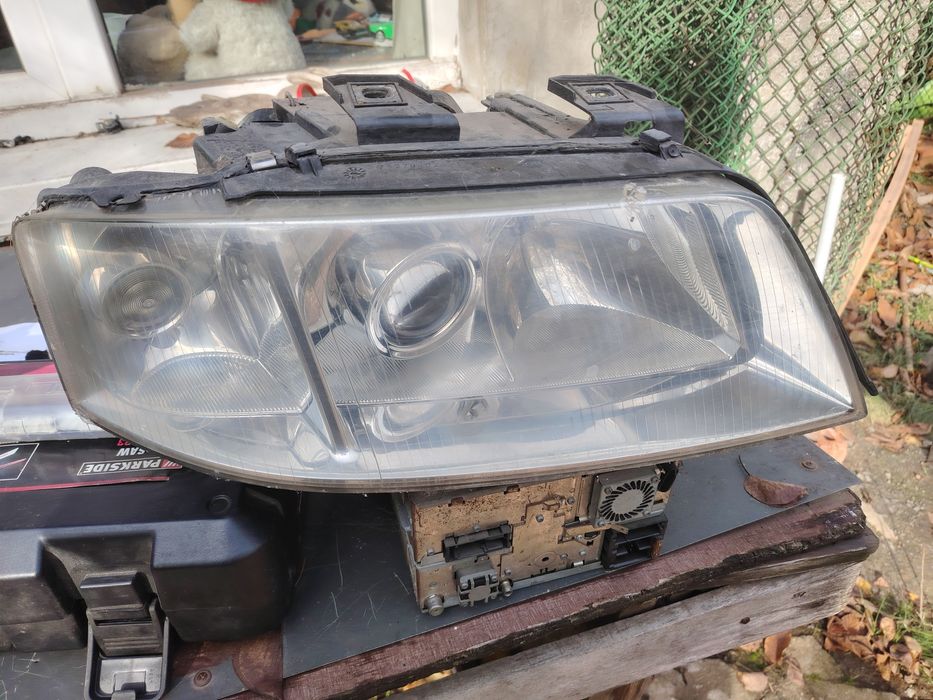 Фарове и навигация с кода за Ауди а6 ц5 с би ксеон