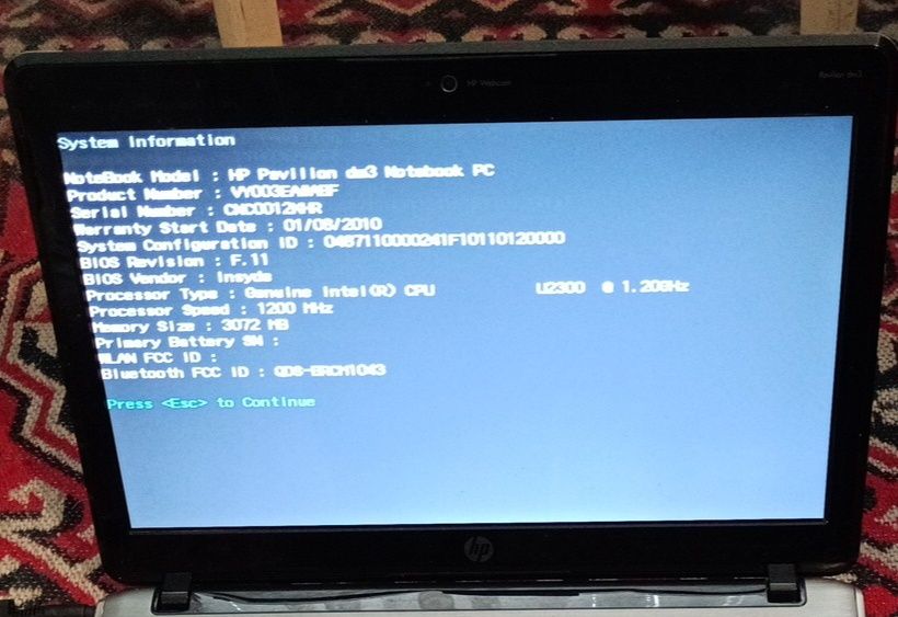Лаптоп hp pavilion dm3-1150ef