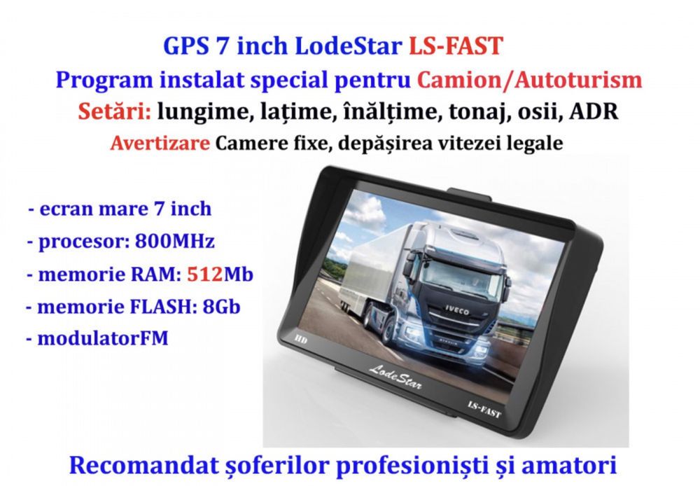 GPS LodeStar 7"HD