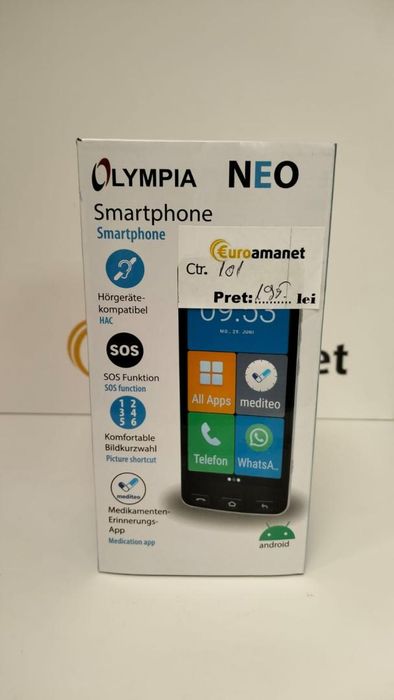 Olympia Neo Dual SIM (2/16GB) Negru -BD-
