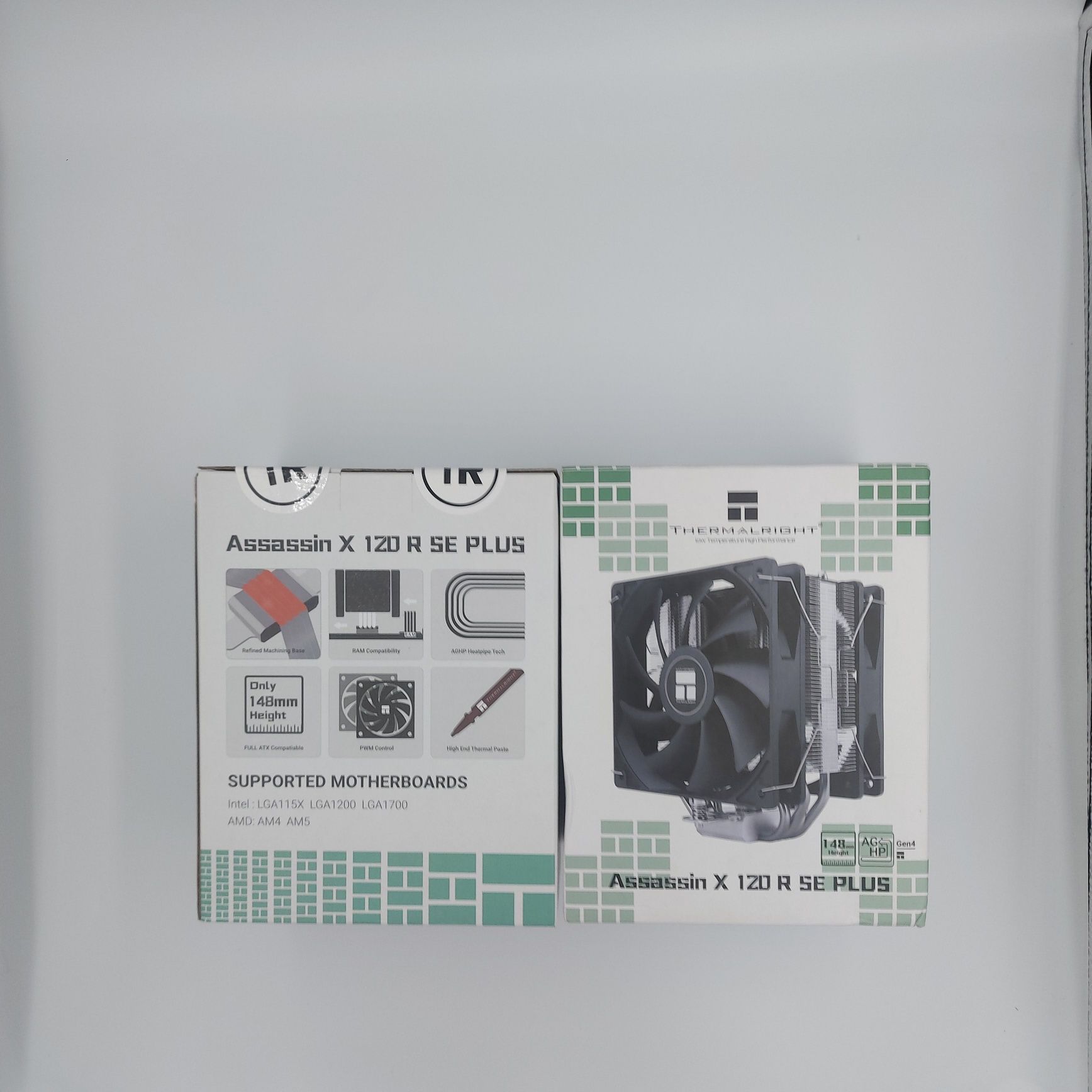 Cooler tower Am5,1700 Thermalright Assasin 120 R Se Plus 2x vent nou