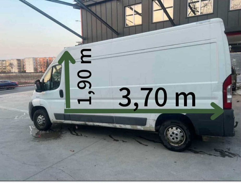 Duba de inchiriat/Autoutilitara / Camioneta -transport marfa,mutari!