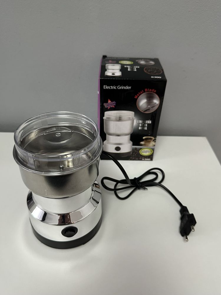 Rasnita cafea si condimente, carcasa din Inox, 200 W