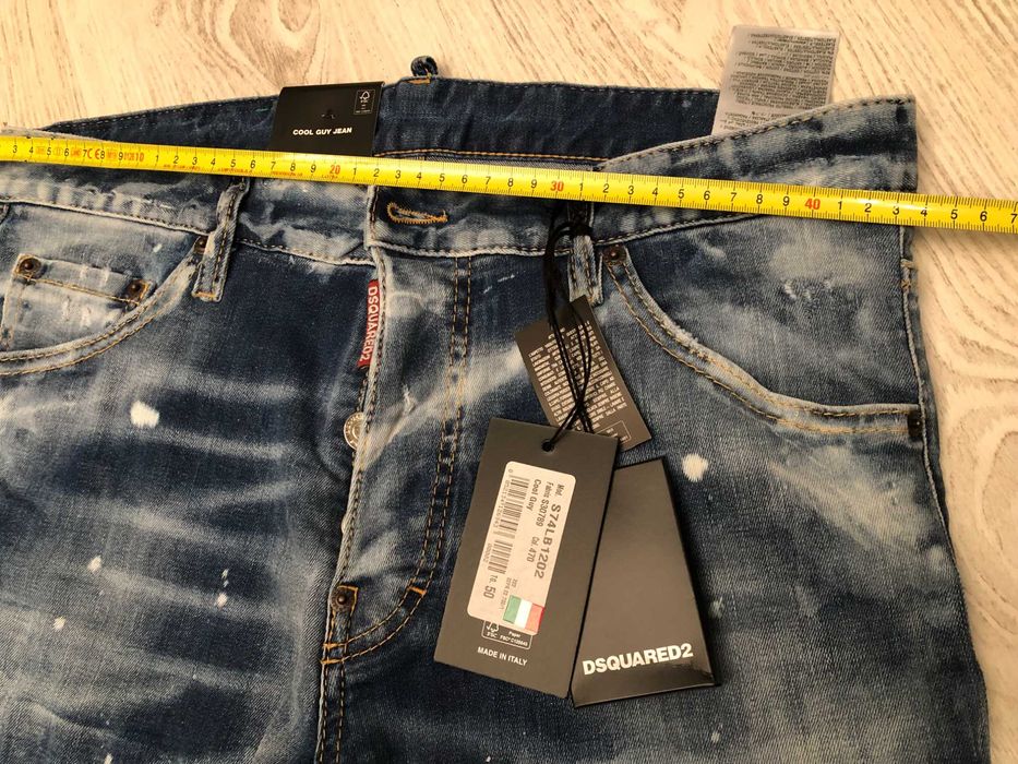 Dsquared2 blugi Cool Guy Jean 50 italy, sau L, retail 654 euro