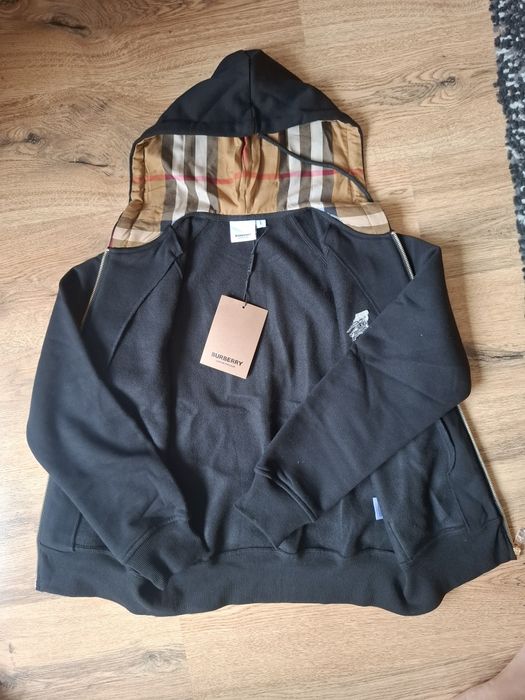 Burberry zip up черен