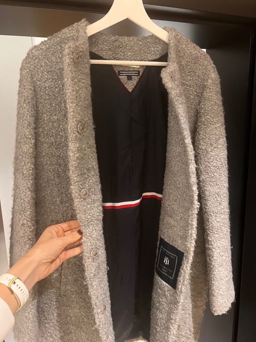 Палто с вълна Tommy Hilfiger S