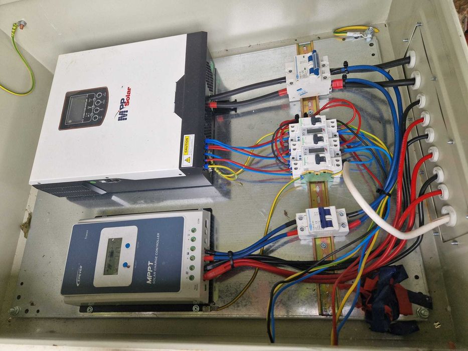 Instalație fotovoltaică portabilă completă  și generator