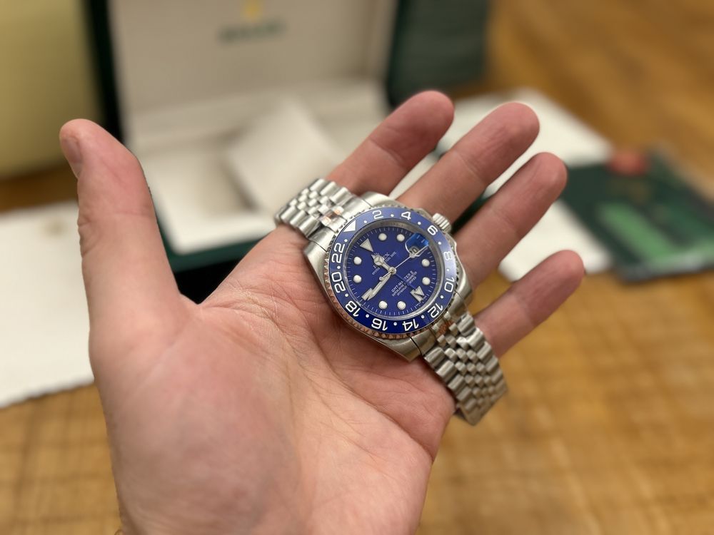 Часы Rolex GMT Master II “Smurf”