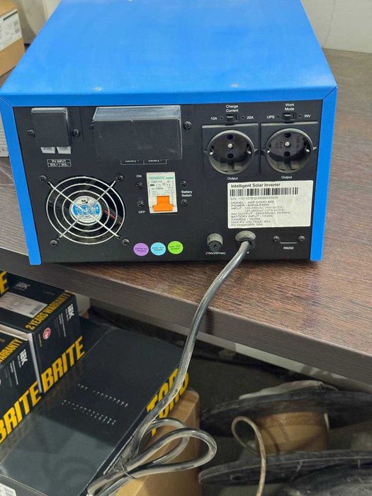 Инвертор для котла и прочего Soho 800 + батарея 40 ампер. Гарантия