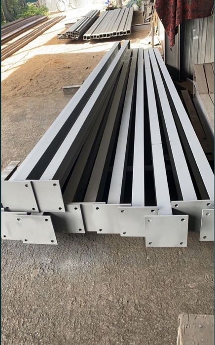 Structura metalica 6x30x4ml  stâlpi ferme grinzi