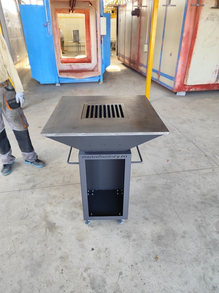 Grătar plită cu diametrul de 72 cm
