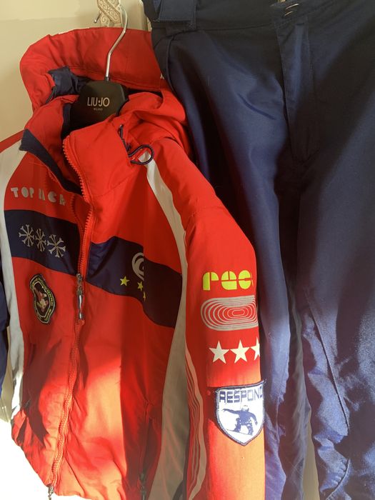 Продам зимний горнолыжный костюм на мальчика, ростовка 140