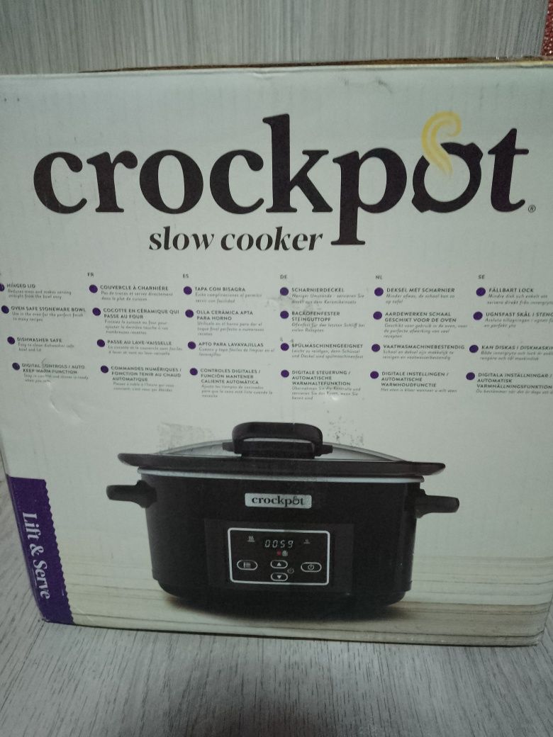 Crockpot cu vas de ceramica noua