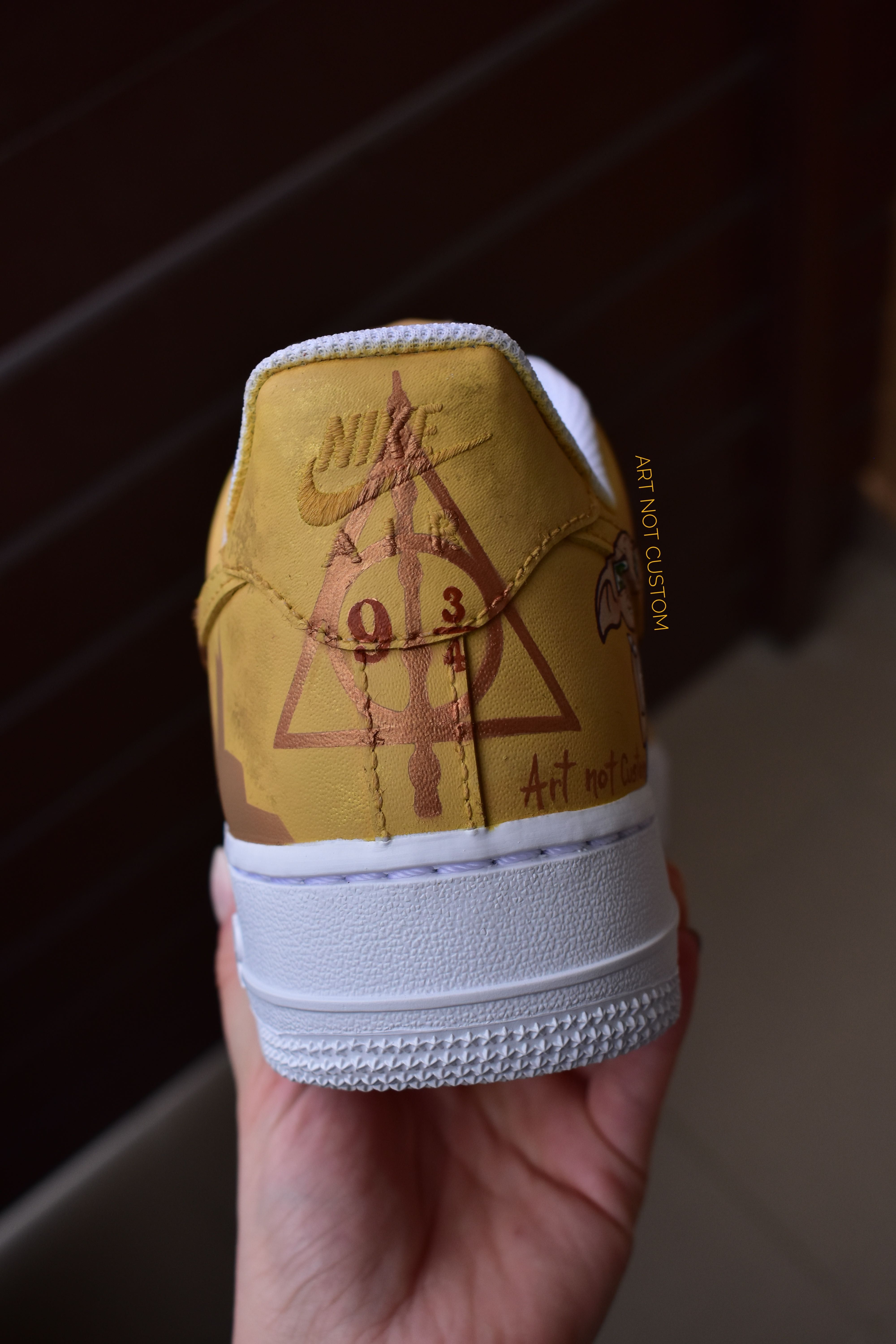 Personalizare adidasi (NIKE AF1) - custom shoes | Harry Potter