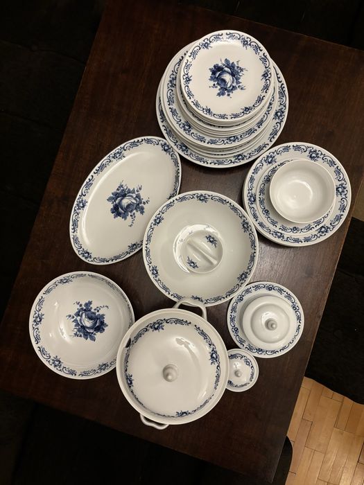 Луксозен чешки сервиз Henriette Bohrmia