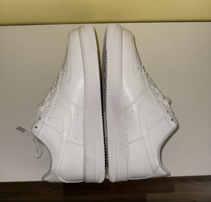 All White Air Force 1