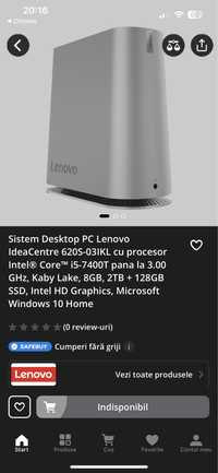 Desktop Lenovo.