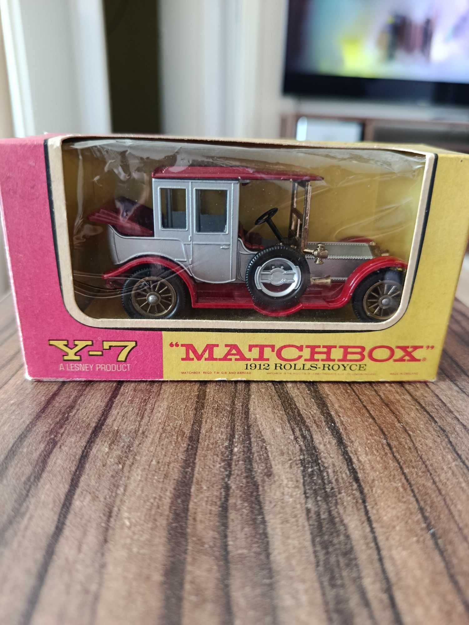 Метална количка Matchbox Rolls-Royce 1912