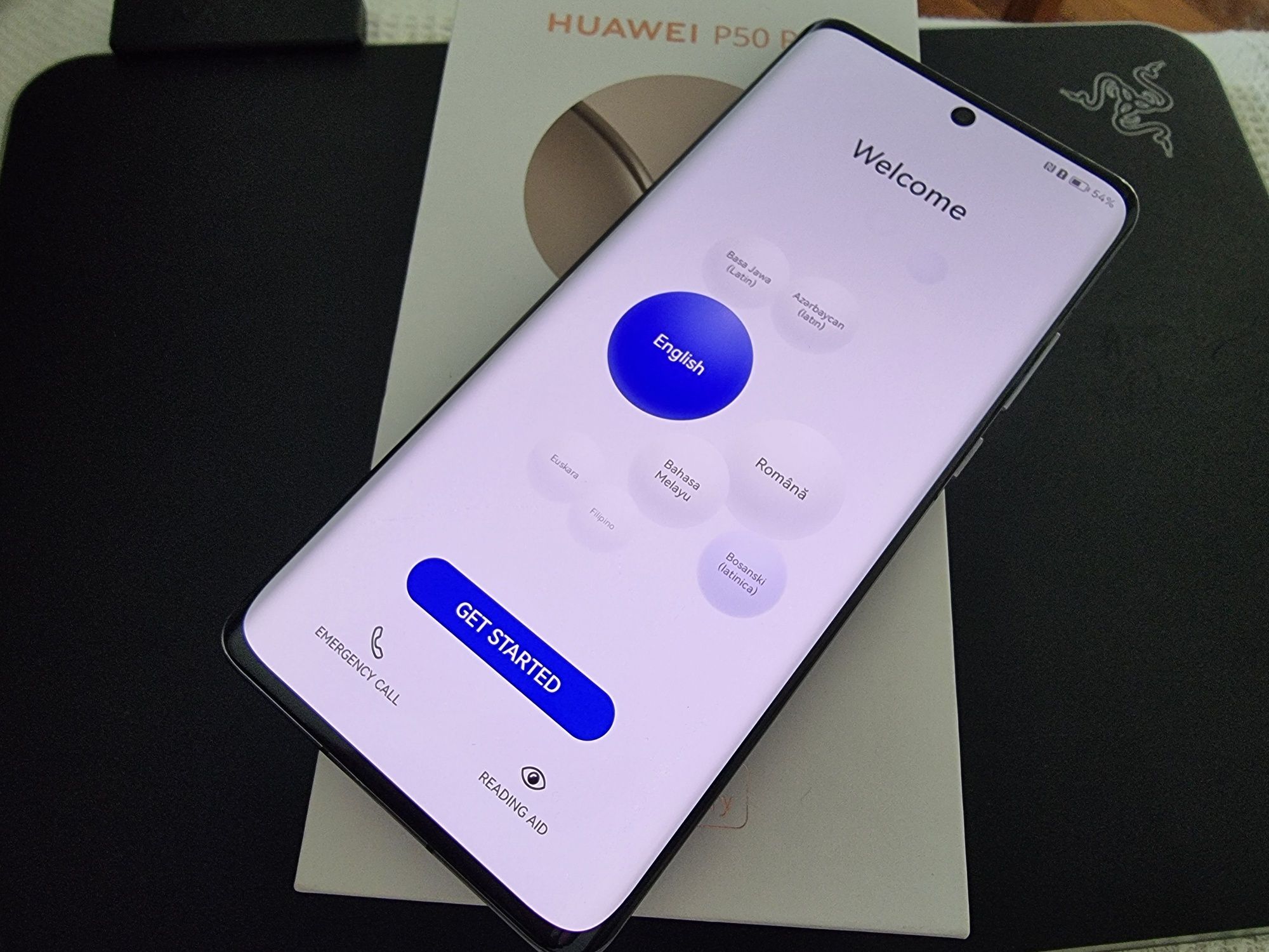 Huawei P50 Pro, 256GB, Golden Black, Baterie 100%