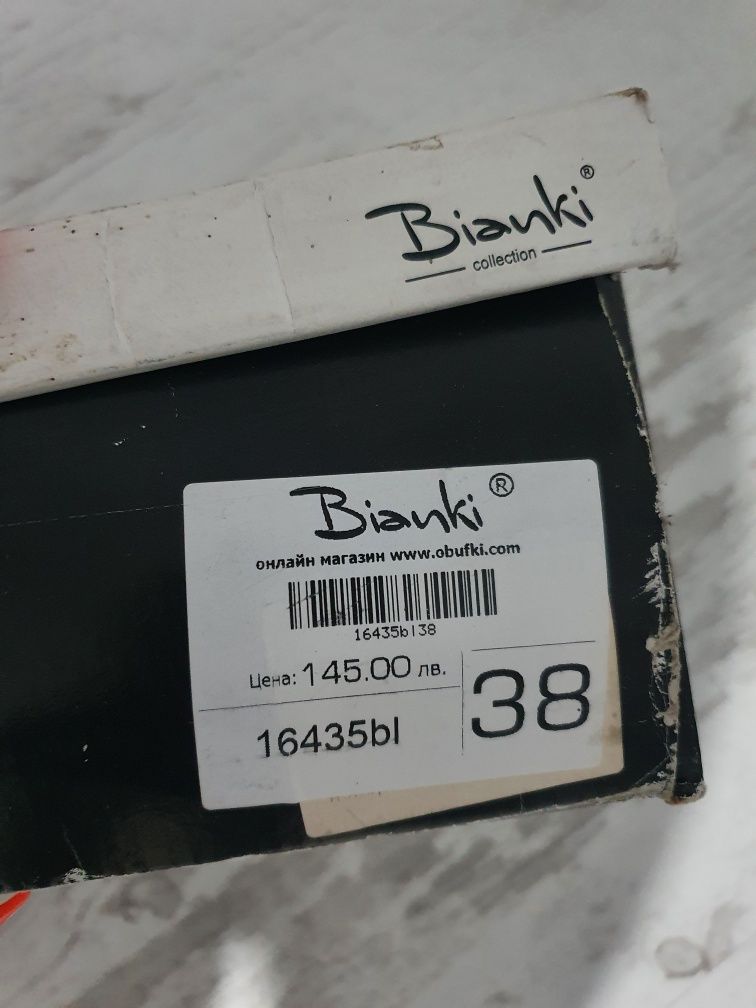Нови обувки Bianki, 38 размер
