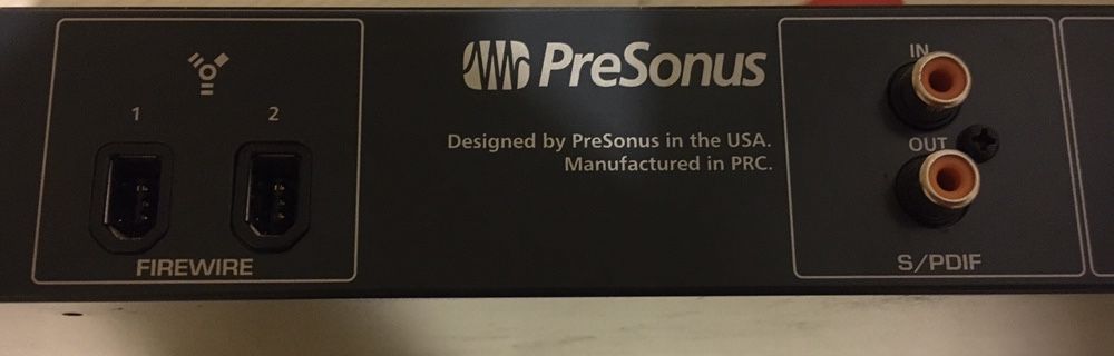 Presonus firestudio project 10x10 - FireWire