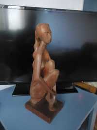 Стара дърворезба еротика фигура статуетка за колекция