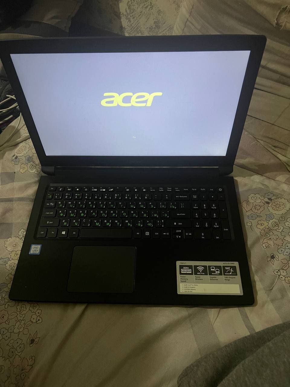 Acer core i3 7th Gen