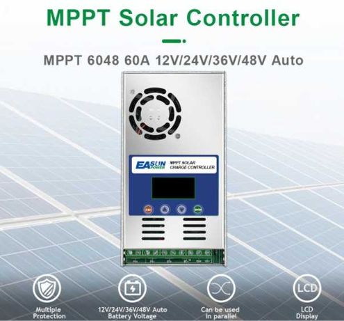 MPPT Solar Controller / Regulator 60A/12-24-48V