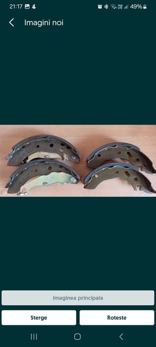 Set saboti frâna Ford KA 1,3 , an 1996 - 2010