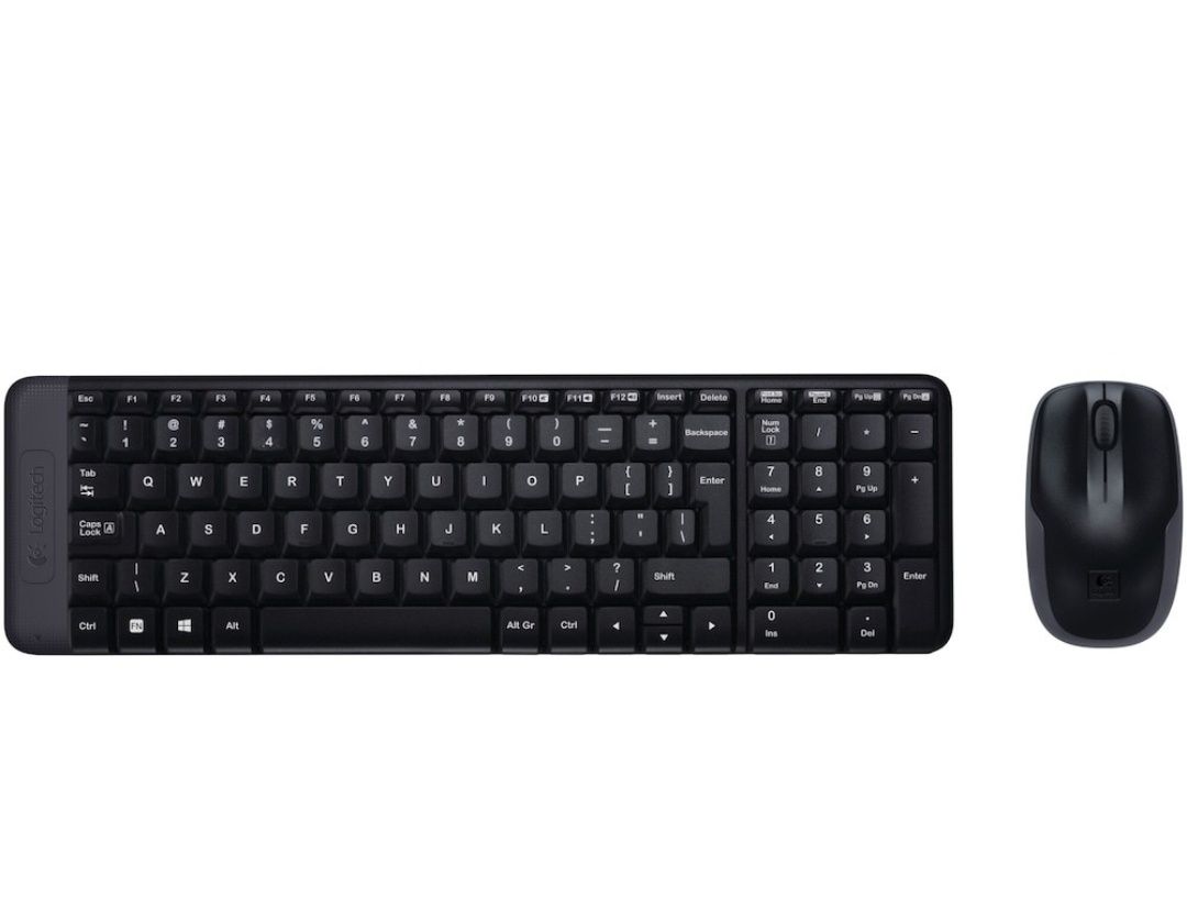 Kit tastatura + mouse Logitech MK220, Wireless