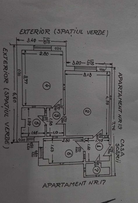 Vând apartament 2 camere 51,46mp,  (plus extindere de o camera)