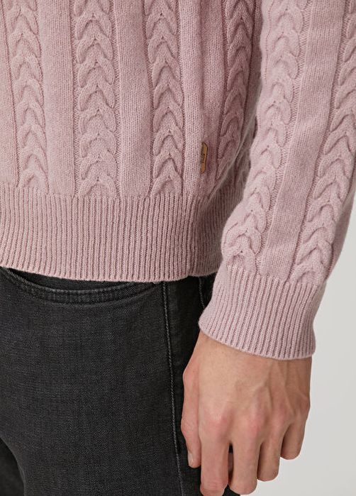 BOSS : Ermisto Knitted Textured Wool Sweater-30% Кашмир НОВ размер ХЛ