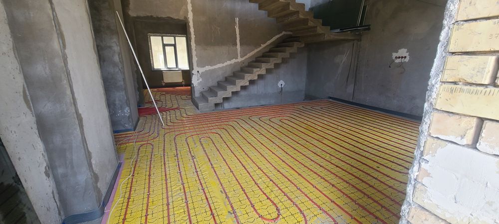 Стяжка пола. Полусухая стяжка