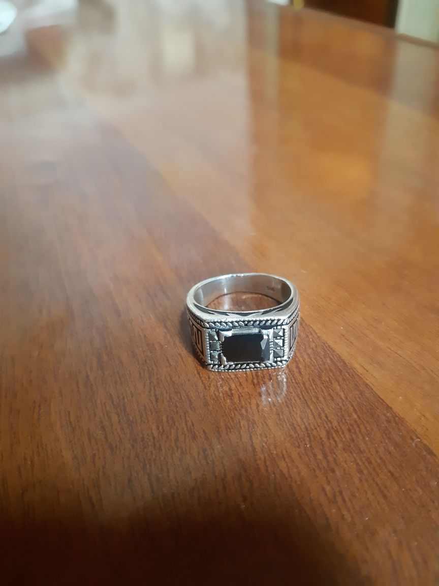 Мужское серебрянное кольцо