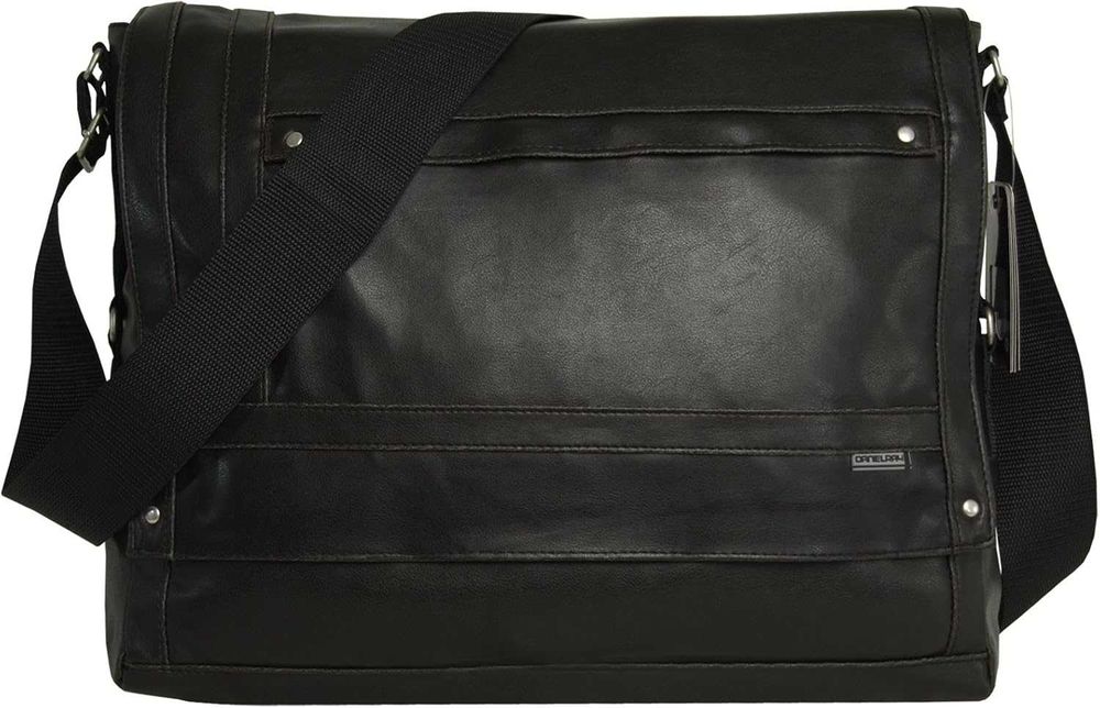 Geanta laptop Daniel  Ray   geanta birou MILANO maro  si   negre ,