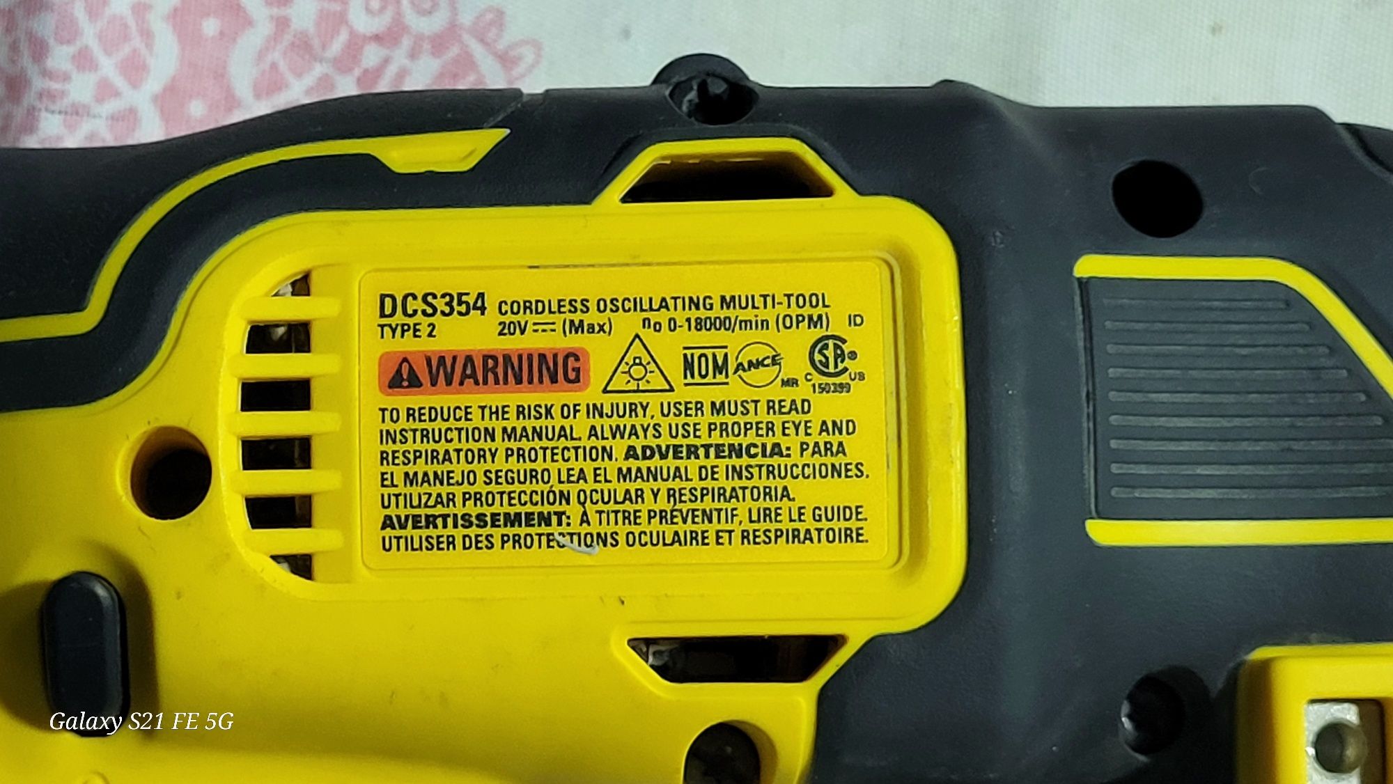 Реноватор мултитул DEWALT