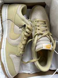 Nike sb dunk в бежевом цвете