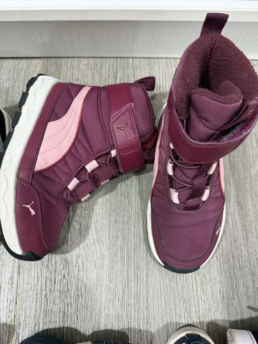 Сапоги,ботинки puma 29 размер для девочки состояние хорошее