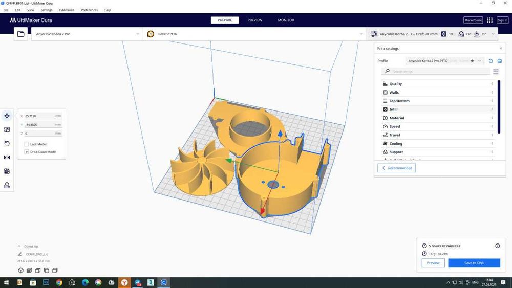 Синган пластик қисмларингизни 3Д принтер ёрдамида қайта ясаймиз