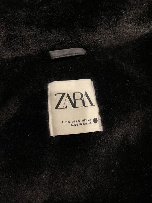 Geaca Zara 100% puf si pene