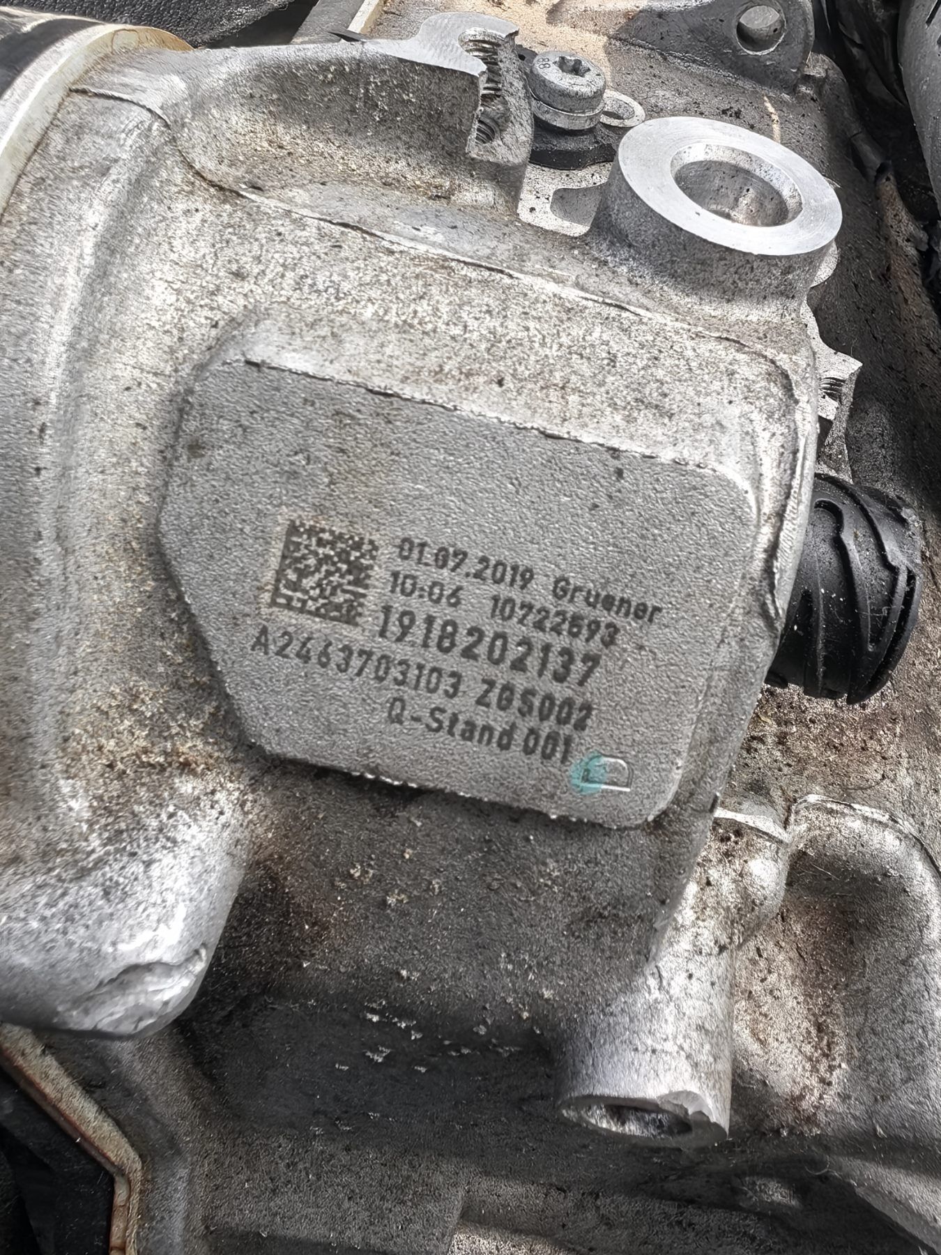 Автоматична скоростна кутия Mercedes A/B Class 1.6T 2019г 7ск-ЗА ЧАСТИ